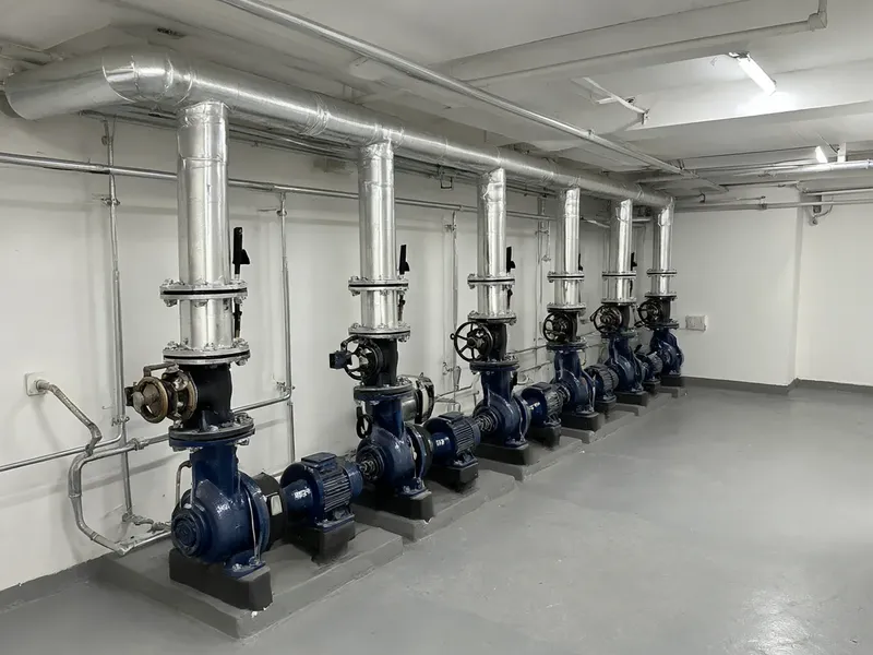 Plant room after the PPM visit