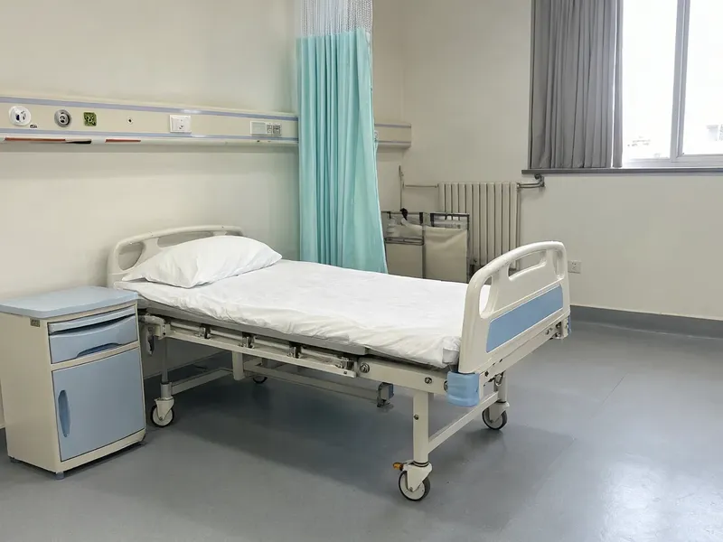 Ward bay after a terminal clean